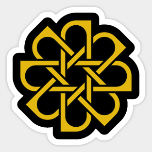 Geometrical Blossom Sticker